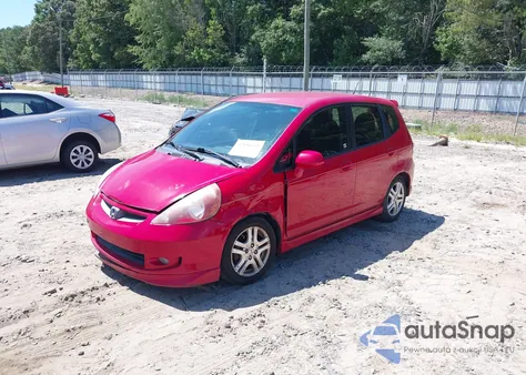 2008 Honda Fit Sport из США, поврежденный, VIN JHMGD38628S041693